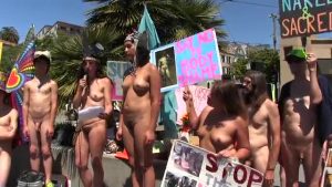 Nude Summer of Love Parade in San Francisco - May 20, 2017